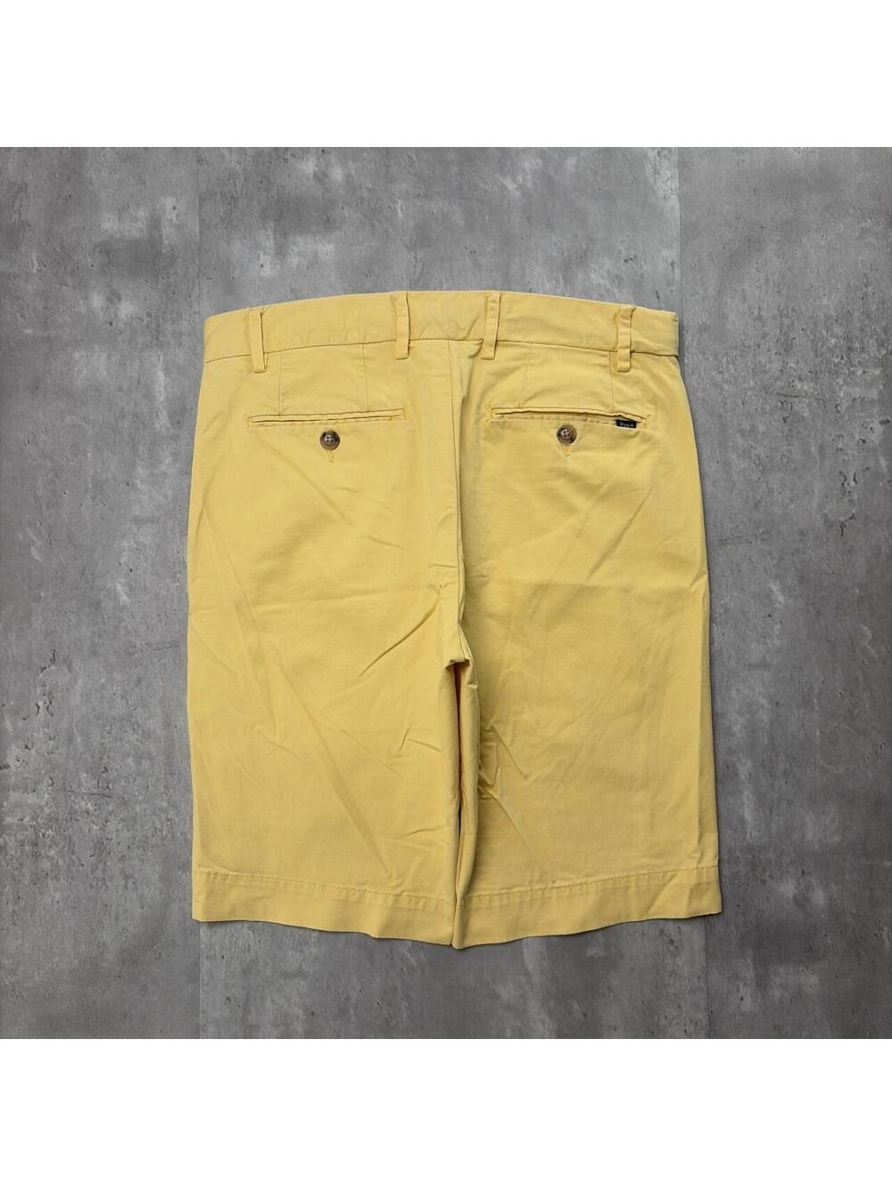 Y2K Yellow Polo Ralph Lauren Chino Shorts